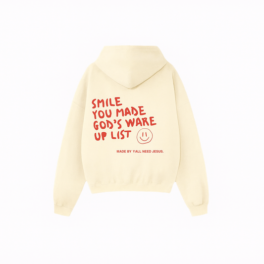God’s Wake Up List Hoodie (85% OFF TODAY ONLY)