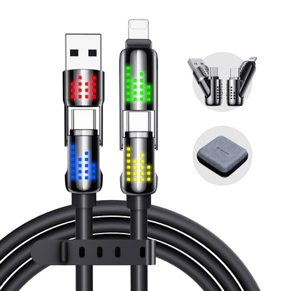 4-in-1 USB Charging Cable | Fast Charging & Durable Design