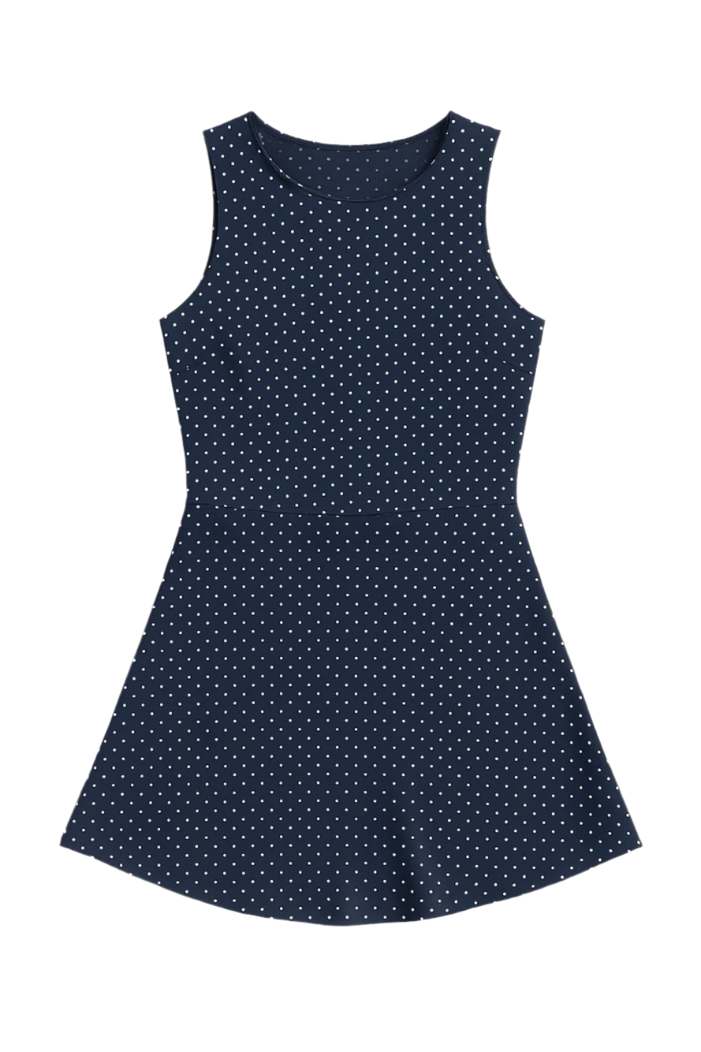 Dot Flare Polka Dot Mini Dress
