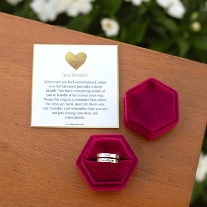 Just Breathe™ Serene Ring