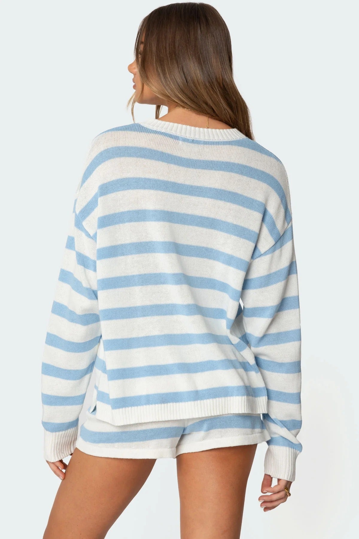 Olivia Knit Striped Set
